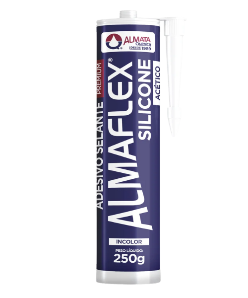 Almaflex Adesivo Silicone Acético
